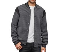 Winterjacke Herren Elegant,WinterFreizeitjacke Oberbekleidung leichte warme Windjacke für den Alltag und OutdoorAktivitäten mit Mehreren Taschen Bequeme Passform