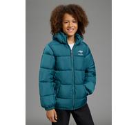 Winterjacke KANGAROOS "warme Outdoor Steppjacke mit KangaROOS Print", Jungen, Gr. 176/182, grün, Web, Obermaterial: 100% Polyester. Futter: 100% Polyester. Wattierung: 100% Polyester, unifarben, beque