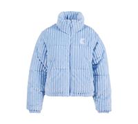 Karl Kani Og Fuzzy Corduroy Short Puffer Jacket in Gr. L in Blau