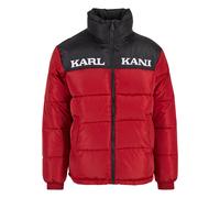 Winterjacke KARL KANI "Karl Kani Herren", Herren, Gr. M, dunkelrot, 100% Polyester, mehrfarbig, normal, hoch geschlossener Ausschnitt, Jacken Winterjacke (54327742-M) dunkelrot