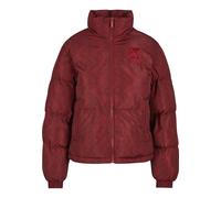 Winterjacke KARL KANI "Karl Kani Og Kani Puffer Jacket", Damen, Gr. L, rot, dunkelrot, 100% Polyester, mehrfarbig, normal, amerikanischer Ausschnitt, Jacken Winterjacke (89828064-L) rot, dunkelrot
