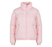 Winterjacke KARL KANI "Karl Kani Retro Essential Puffer Jacket", Damen, Gr. M, pink, 100% Polyester, unifarben, normal, amerikanischer Ausschnitt, Jacken Winterjacke (30071454-M) pink