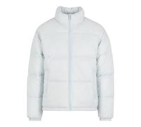 Winterjacke KARL KANI "Karl Kani Small Signature Embossed Logo Puffer Jacket", Herren, Gr. M, light blau, 100% Polyester, mehrfarbig, normal, amerikanischer Ausschnitt, Jacken Winterjacke (91757217-M)