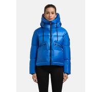 Winterjacke KHUJO "Luna", Damen, Gr. XL (42), blau (royalblau), Obermaterial: 100% Nylon. Innenfutter: 100% Polyester. Wattierung: 100% Polyester. Ärmelfutter: 100% Polyester, gerade hüftlang, hoch ge