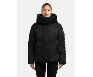 Winterjacke KHUJO "Olsa2", Damen, Gr. XXL (44), schwarz, Obermaterial: 100% Polyester. Innenfutter: 100% Polyester. Wattierung: 100% Polyester. Ärmelfutter: 100% Polyester, tailliert hüftbedeckend, ho
