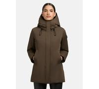 Winterjacke KHUJO "Palla-YM", Damen, Gr. L (40), grün, Material: 55% Baumwolle, 45% Polyester; Futter: 100% Nylon; Wattierung: 100% Polyester, tailliert Po-bedeckend, hoch geschlossener Ausschnitt, Är