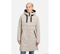 Winterjacke AMBER & JUNE "Damen Winterjacke Kunstdaune", Damen, Gr. 40, beige, Obermaterial: 100% Polyester. Besatz: 100% Polyamid. Futter: 100% Polyamid. Füllung: 100% Polyester. Ärmelfutter: 100% Po