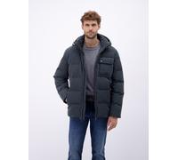 Winterjacke LERROS "Herren Steppjacke in funktionaler Cord-Optik", Herren, Gr. XL, blau night, 100% Polyester, Jacken Winterjacke (67405700-XL)