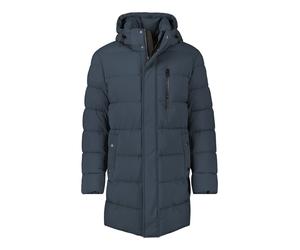 Winterjacke LERROS "Herren Steppjacke in Großen Größen", Herren, Gr. 3XL, blau night, 100% Polyester, Jacken Winterjacke (82901653-XXXL) blau night