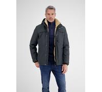 Winterjacke LERROS "Herren Winterjacke mit herausnehmbarer Innenjacke", Herren, Gr. 3XL, blau night, 100% Polyester, Jacken Winterjacke (14423858-XXXL) blau night