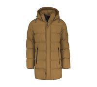 LERROS Warm gefütterte Steppjacke mit abnehmbarer Kapuze - Brown XL