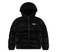 Winterjacke LEVI'S KIDS "LVG SHINY HVWT PUFFER", Mädchen, Gr. 8 (128), schwarz, Web, Obermaterial: 100% Polyester, glänzend, normal, Jacken, Pufferjacke glänzend, for Girls (28509348-8) schwarz