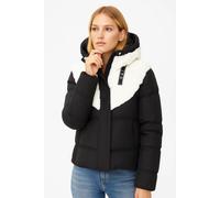 Winterjacke LPO "Patricia", Damen, Gr. 44L, schwarz, 100% Polyester, regular fit, Jacken Winterjacke, Steppjacke mit Webpelz (61218805-44) schwarz