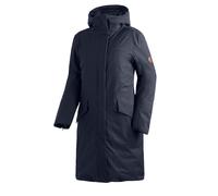 Winterjacke MAIER SPORTS "ALBERTE 2.0", Damen, Gr. 36, blau (dunkelblau), 100% Polyester, Jacken Winterjacke, Damen Mantel, atmungsaktiver Wintermantel mit Kapuze, wasserdicht (63823532-36) dunkelblau