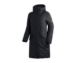 Winterjacke MAIER SPORTS "ALBERTE 2.0", Damen, Gr. 40, schwarz, 100% Polyester, Jacken Winterjacke, Damen Mantel, atmungsaktiver Wintermantel mit Kapuze, wasserdicht (30551648-40) schwarz