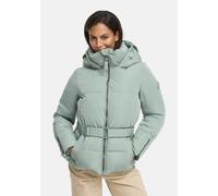 Winterjacke MARIKOO "Aleynaa", Damen, Gr. L, smokey mint, Obermaterial: 100% Polyester; Innenseite: 100% Polyester; Futter: 100% Polyester, Jacken Winterjacke, mit extra hohem Kragen und elastischem T