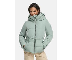 Winterjacke MARIKOO "Aleynaa", Damen, Gr. M, smokey mint, Obermaterial: 100% Polyester. Innenseite: 100% Polyester. Futter: 100% Polyester, Jacken Winterjacke, mit extra hohem Kragen und elastischem T