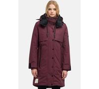 Winterjacke MARIKOO "Anoukaa", Damen, Gr. M, rot (wine), Obermaterial: 100% Polyester. Futter: 100% Polyester. Wattierung: 100% Polyester. Ärmelfutter: 100% Polyester, Jacken Winterjacke, langer Parka