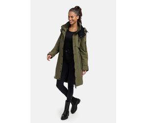 Winterjacke MARIKOO "Anoukaa", Damen, Gr. S, grün (olive forest), Obermaterial: 100% Polyester; Futter: 100% Polyester; Wattierung: 100% Polyester; Ärmelfutter: 100% Polyester, Jacken Winterjacke, lan