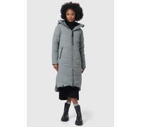 Winterjacke MARIKOO "Benikoo" Gr. XXL, blau (stormy blau) Damen Jacken (51308466-XXL) stormy blau