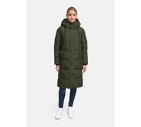 Winterjacke MARIKOO "Chumanii", Damen, Gr. 4XL, schwarzolive, Obermaterial: 100% Polyester; Futter: 100% Polyester; Wattierung: 100% Polyester; Ärmelfutter: 100% Polyester, Jacken Winterjacke, mit Bel