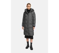 Winterjacke MARIKOO "Chumanii", Damen, Gr. 6XL, anthrazit, Obermaterial: 100% Polyester; Futter: 100% Polyester; Wattierung: 100% Polyester; Ärmelfutter: 100% Polyester, Jacken, Belüftungsschlitz mit