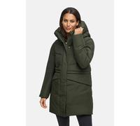 Winterjacke MARIKOO "Delilah", Damen, Gr. S, grün (schwarzolive), Obermaterial: 100% Polyester. Futter: 100% Polyester. Wattierung: 100% Polyester. Ärmelfutter: 100% Polyester, Jacken Winterjacke, mit