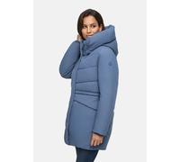 Winterjacke MARIKOO "Delilah", Damen, Gr. XL, blau (dustyblau), Obermaterial: 100% Polyester. Futter: 100% Polyester. Wattierung: 100% Polyester. Ärmelfutter: 100% Polyester, Jacken Winterjacke, mit k