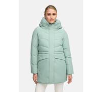 Winterjacke MARIKOO "Delilah", Damen, Gr. XL, smokeymint, Obermaterial: 100% Polyester; Futter: 100% Polyester; Wattierung: 100% Polyester; Ärmelfutter: 100% Polyester, Jacken, mit kuschelig warmem Te
