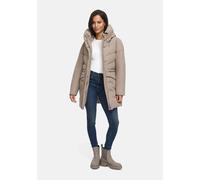 Winterjacke MARIKOO "Delilah", Damen, Gr. XXL, taupegrau, Obermaterial: 100% Polyester; Futter: 100% Polyester; Wattierung: 100% Polyester; Ärmelfutter: 100% Polyester, Jacken Winterjacke, mit kuschel
