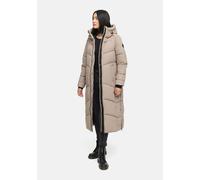 Winterjacke MARIKOO "Firella", Damen, Gr. M, beige (taupegrau), Obermaterial: 100% Polyester; Futter: 100% Polyester; Wattierung: 100% Polyester; Ärmelfutter: 100% Polyester, Jacken Winterjacke, extra