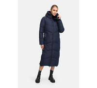 Winterjacke MARIKOO "Firella", Damen, Gr. S, navy, Obermaterial: 100% Polyester; Futter: 100% Polyester; Wattierung: 100% Polyester; Ärmelfutter: 100% Polyester, Jacken Winterjacke, extra lange Passfo