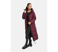 Winterjacke MARIKOO "Firella", Damen, Gr. S, wine, Obermaterial: 100% Polyester; Futter: 100% Polyester; Wattierung: 100% Polyester; Ärmelfutter: 100% Polyester, Jacken Winterjacke, extra lange Passfo