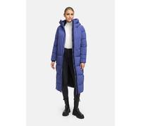 Winterjacke MARIKOO "Honiaa", Damen, Gr. L, blau (blauviolet), Obermaterial: 100% Polyester; Futter: 100% Polyester; Wattierung: 100% Polyester; Ärmelfutter: 100% Polyester, Jacken Winterjacke, mit Be