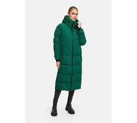 Winterjacke MARIKOO "Honiaa", Damen, Gr. L, grün (evergrün), Obermaterial: 100% Polyester. Futter: 100% Polyester. Wattierung: 100% Polyester. Ärmelfutter: 100% Polyester, Jacken Winterjacke, mit Seit
