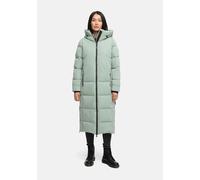 Winterjacke MARIKOO "Honiaa", Damen, Gr. S, grün (smokeymint), Obermaterial: 100% Polyester. Futter: 100% Polyester. Wattierung: 100% Polyester. Ärmelfutter: 100% Polyester, Jacken Winterjacke, mit Se