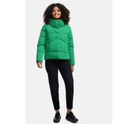 Winterjacke MARIKOO "Jalliaa", Damen, Gr. L, grün (smaragd grün), Obermaterial: 100% Polyester; Innenseite: 100% Polyester, Jacken Winterjacke, mit schönem Steppdesign (56925641-L) smaragd grün