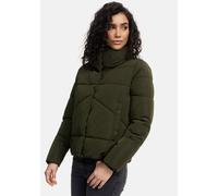 Winterjacke MARIKOO "Jalliaa", Damen, Gr. XL, grün (schwarz olive), Obermaterial: 100% Polyester; Innenseite: 100% Polyester, Jacken Winterjacke, mit schönem Steppdesign (95781964-XL) schwarz olive