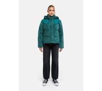Winterjacke MARIKOO "Kaguraa", Damen, Gr. M, grün (ocean grün), Obermaterial: 100% Polyester. Innenseite: 100% Polyester. Futter: 100% Polyester. Wattierung: 100% Polyester, Jacken Winterjacke, warme 