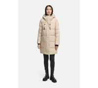 Winterjacke MARIKOO "Kaituu XVI", Damen, Gr. 6XL, beige (light taupe), Obermaterial: 100% Polyester; Innenseite: 100% Polyester; Futter: 100% Polyester; Wattierung: 100% Polyester, Jacken Winterjacke,