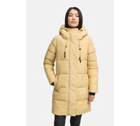 Winterjacke MARIKOO "Kaituu XVI", Damen, Gr. M, sand, Obermaterial: 100% Polyester; Innenseite: 100% Polyester; Futter: 100% Polyester; Wattierung: 100% Polyester, Jacken Winterjacke, mit großer Kapuz