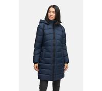 Winterjacke MARIKOO "Kaltnäschen", Damen, Gr. L, blau (navy), Obermaterial: 100% Polyester; Futter: 100% Polyester; Wattierung: 100% Polyester; Ärmelfutter: 100% Polyester, Jacken Winterjacke, mit abn