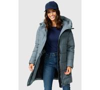 Winterjacke MARIKOO "Karumikoo XVI", Damen, Gr. 4XL, stormy blau, Obermaterial: 100% Polyester; Futter: 100% Polyester; Wattierung: 100% Polyester; Ärmelfutter: 100% Polyester, Jacken Winterjacke, mit