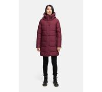 Winterjacke MARIKOO "Karumikoo XVI", Damen, Gr. 5XL, wine, Obermaterial: 100% Polyester; Futter: 100% Polyester; Wattierung: 100% Polyester; Ärmelfutter: 100% Polyester, Jacken Winterjacke, mit großer