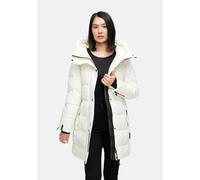 Winterjacke MARIKOO "Karumikoo XVI", Damen, Gr. XL, sanftes weiß, Obermaterial: 100% Polyester; Futter: 100% Polyester; Wattierung: 100% Polyester; Ärmelfutter: 100% Polyester, Jacken Winterjacke, mit