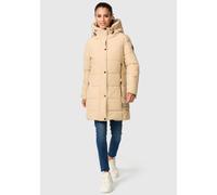 Winterjacke MARIKOO "Karumikoo XVI", Damen, Gr. XXL, beige (sand), Obermaterial: 100% Polyester; Futter: 100% Polyester; Wattierung: 100% Polyester; Ärmelfutter: 100% Polyester, Jacken Winterjacke, mi