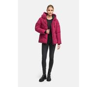 Winterjacke MARIKOO "Kwamee", Damen, Gr. S, berry wine, Obermaterial: 92% Nylon, 8% Elasthan; Innenseite: 100% Polyester; Futter: 100% Polyester; Wattierung: 100% Polyester, Jacken Winterjacke, Schräg