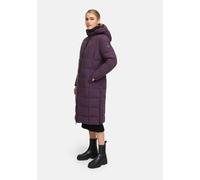 Winterjacke MARIKOO "Lanitaa", Damen, Gr. 5XL, dustyplum, Obermaterial: 100% Polyester; Futter: 100% Polyester; Wattierung: 100% Polyester; Ärmelfutter: 100% Polyester, Jacken Winterjacke, Steppmantel