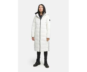 Winterjacke MARIKOO "Lanitaa", Damen, Gr. S, weiß (sanftes weiß), Obermaterial: 100% Polyester. Futter: 100% Polyester. Wattierung: 100% Polyester. Ärmelfutter: 100% Polyester, Jacken Winterjacke, Ste