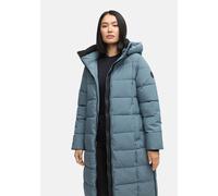 Winterjacke MARIKOO "Lanitaa", Damen, Gr. XL, blau (stormyblau), Obermaterial: 100% Polyester. Futter: 100% Polyester. Wattierung: 100% Polyester. Ärmelfutter: 100% Polyester, Jacken Winterjacke, Step
